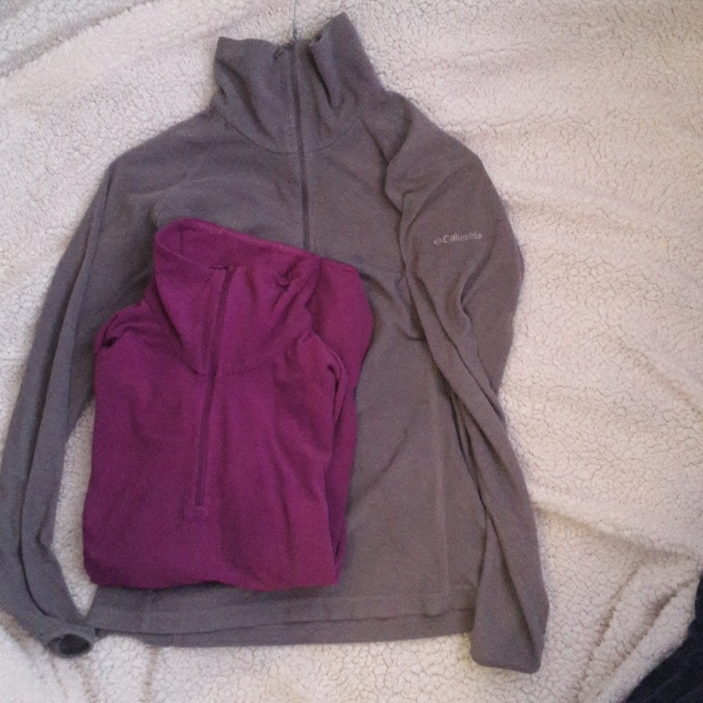 Bundle Columbia quarter zip jackets.